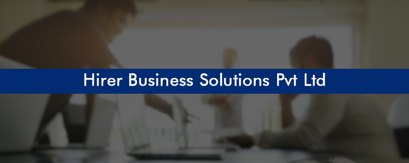 Hirer Business Solutions Pvt Ltd 